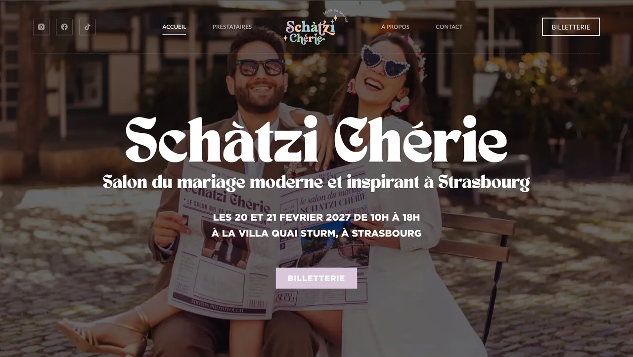 Site web créé avec la formation